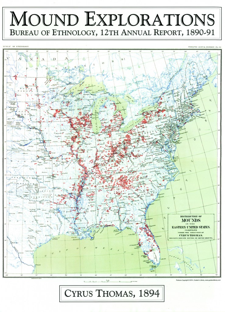 Mounds Map USA