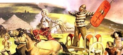 JS Irish and Scottish linked by High King Niall of the nine hostages